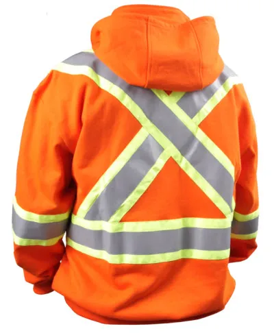 Black Stallion TruGuard 200 Hi-Vis FR Cotton Sweatshirt JF1332-OR