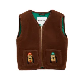 Bloodhound Faux Fur Vest