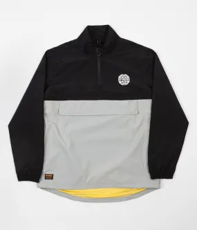 Butter Goods Track Jacket - Black / Grey