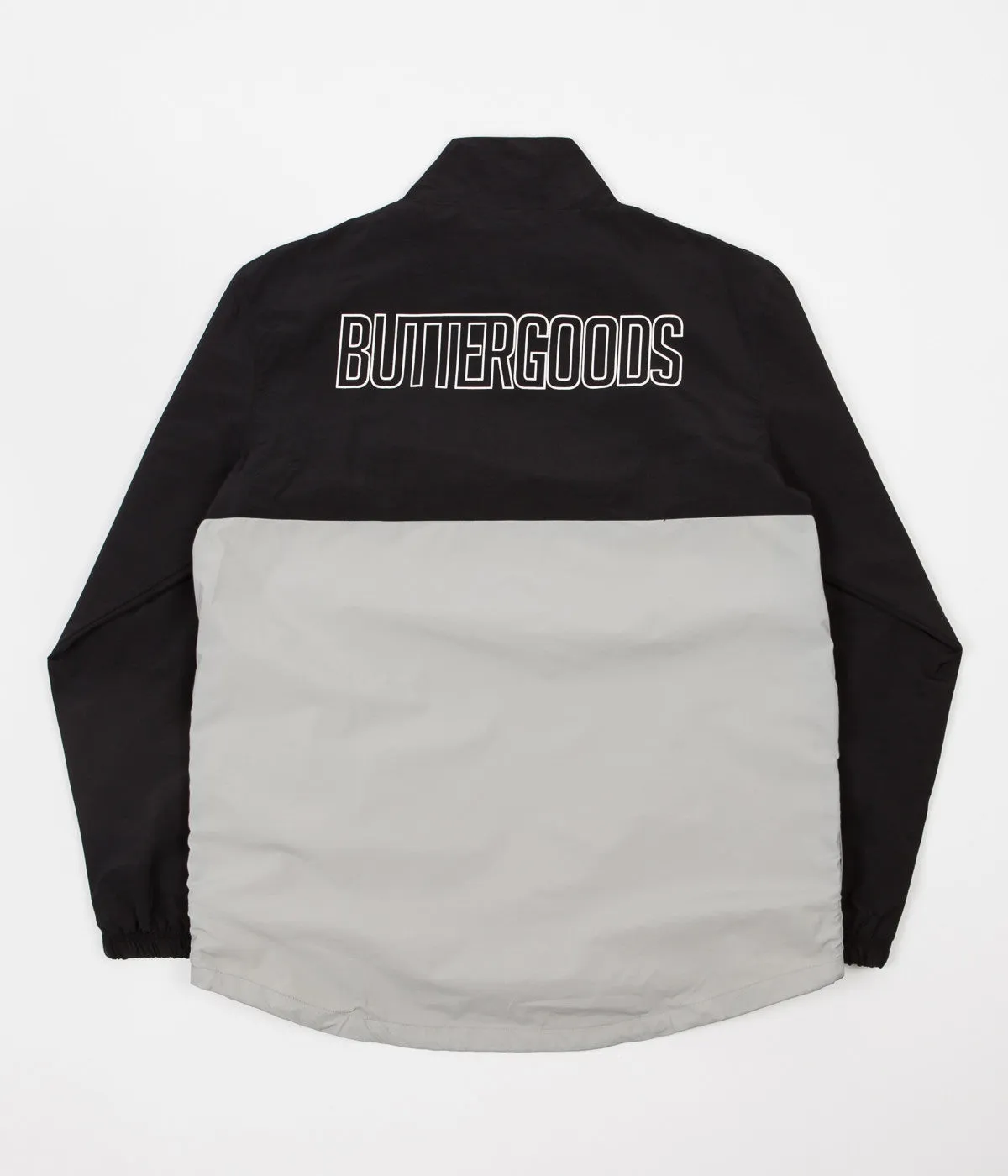 Butter Goods Track Jacket - Black / Grey