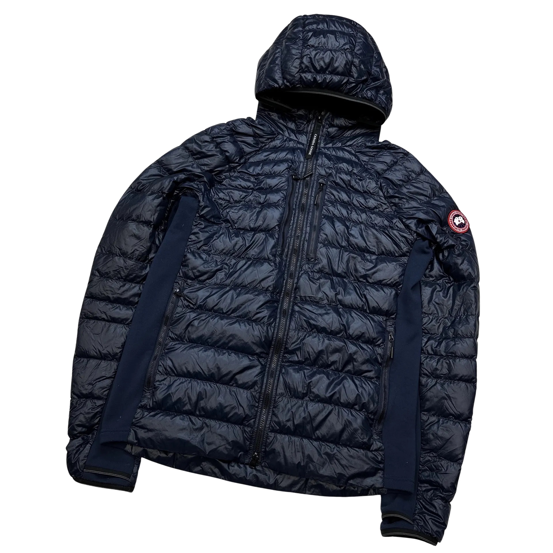 Canada Goose Down Filled Navy Lightweight Puffer Jacket - Large