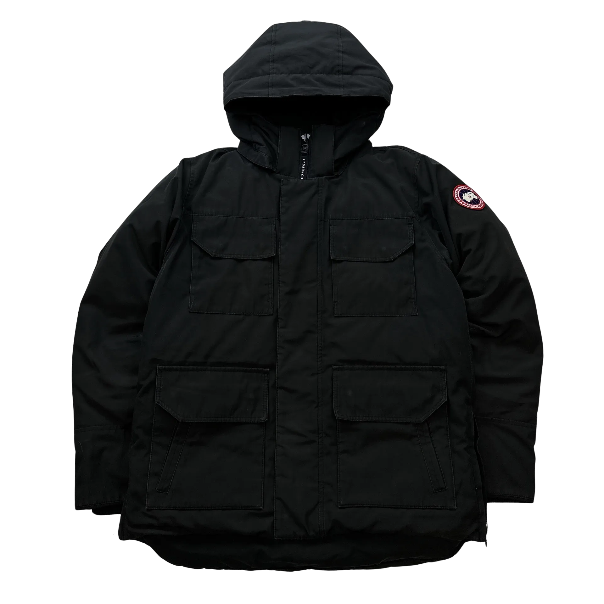 Canada Goose Maitland Black Premium Down Filled Multipocket Jacket - Large