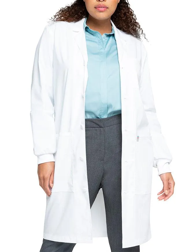 Cherokee Workwear Unisex Lab Coat with Adjustable Belt