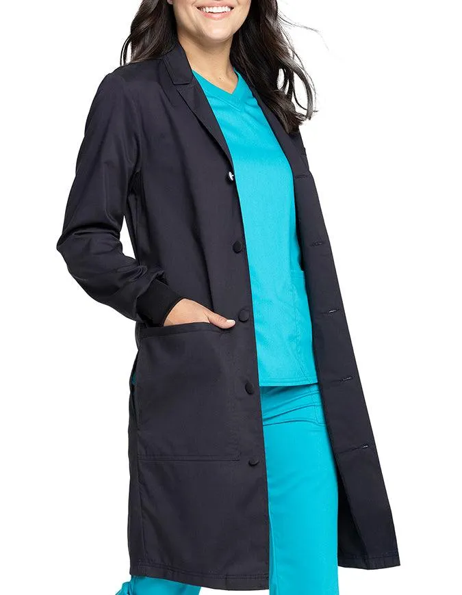 Cherokee Workwear Unisex Lab Coat with Adjustable Belt