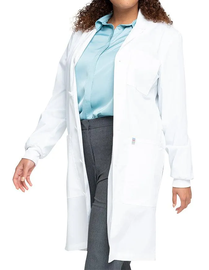 Cherokee Workwear Unisex Lab Coat with Adjustable Belt