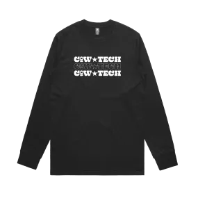 cow☆tech by Y.O.G.A. / Black long-sleeve