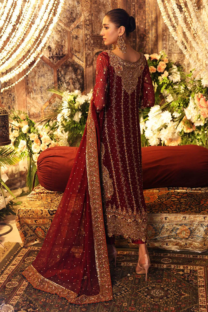 Embroidered Kameez Capri Pakistani Wedding Party Wear