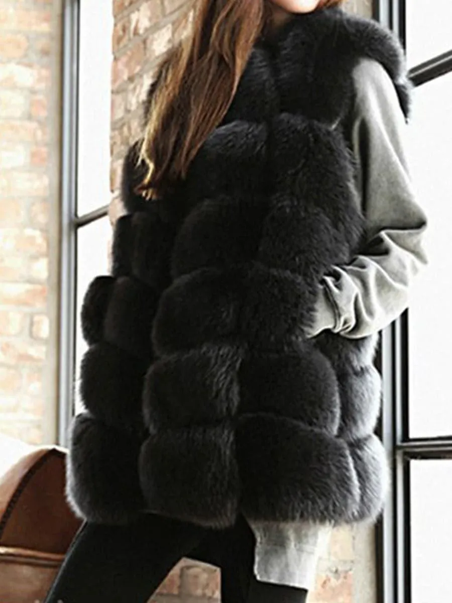 Faux Fur Vest MSF006