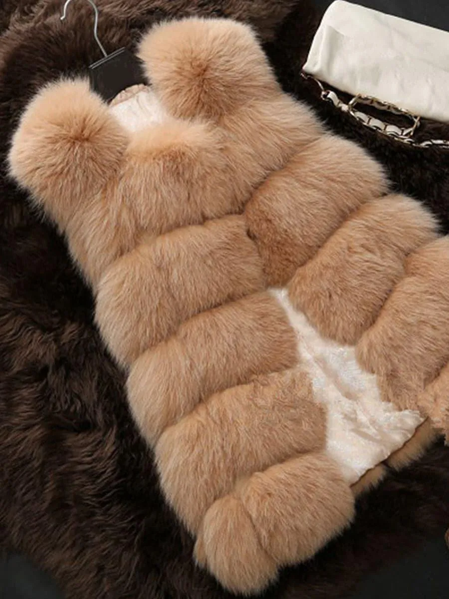 Faux Fur Vest MSF006