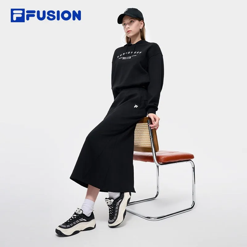 FILA FUSION INLINE FUSION LIFE X FUSIONEER FIELD OF CLASSIC Women Knitted Dress (Black / Grey)