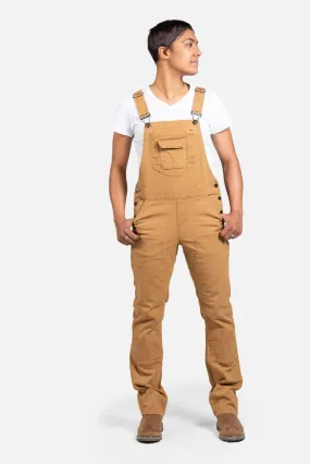 Freshley Overall - Saddle Brown Canvas