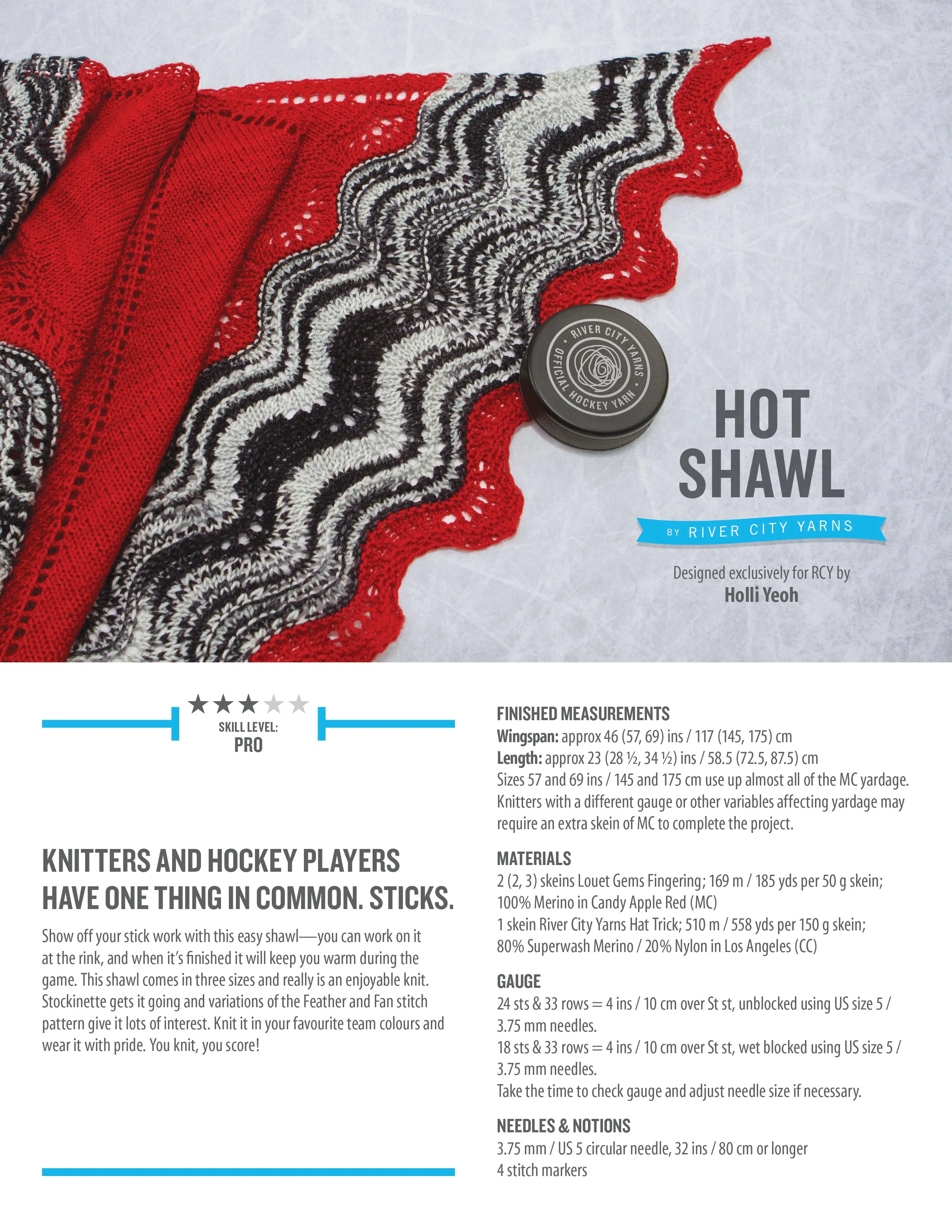 Hot Shawl Pattern