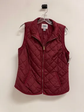 Jacket Puffer & Quilted By Old Navy In Red, Size: M