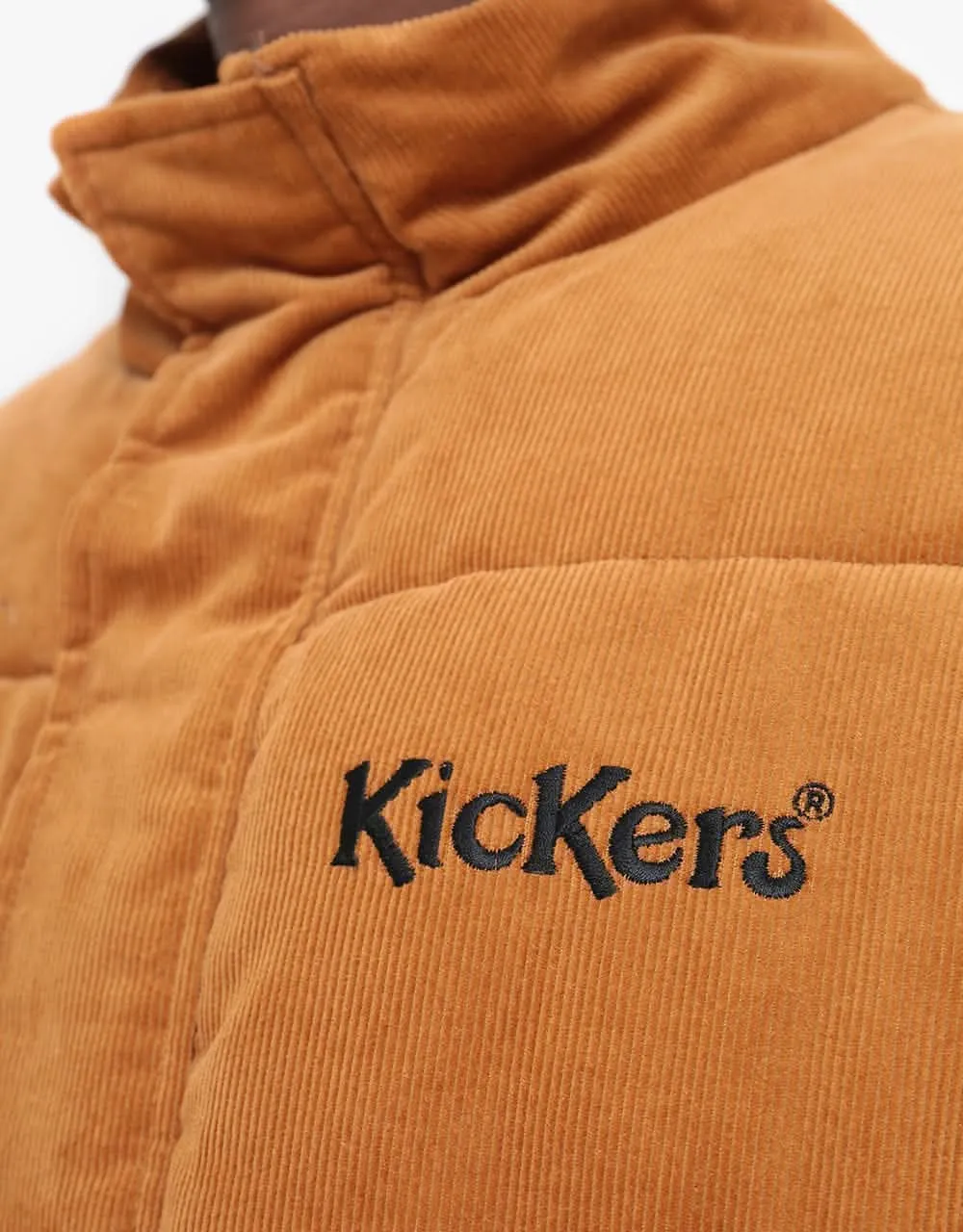 Kickers® Cord Puffer Jacket - Cathay Spice