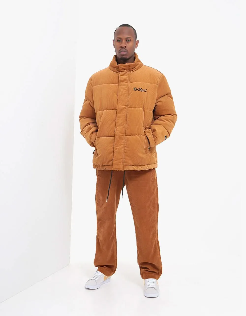 Kickers® Cord Puffer Jacket - Cathay Spice