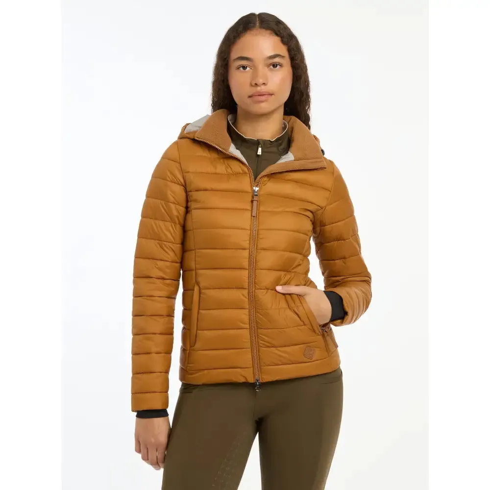 Lemieux Tilly Hooded Puffer Jacket Ginger