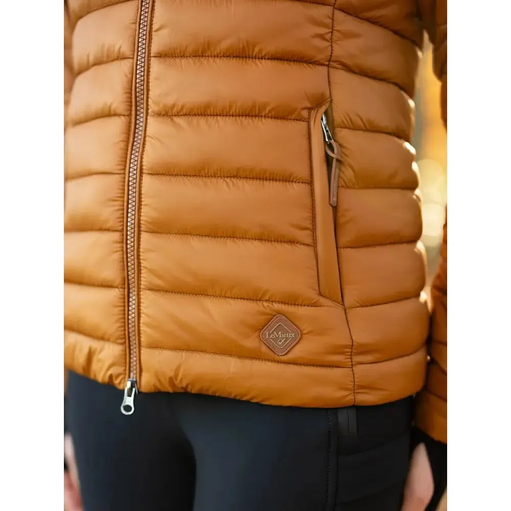 Lemieux Tilly Hooded Puffer Jacket Ginger