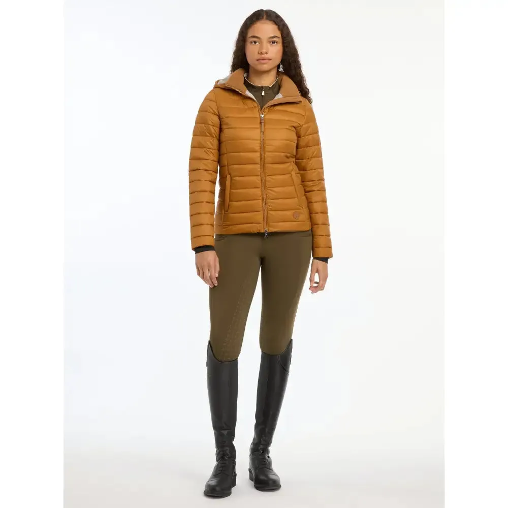 Lemieux Tilly Hooded Puffer Jacket Ginger