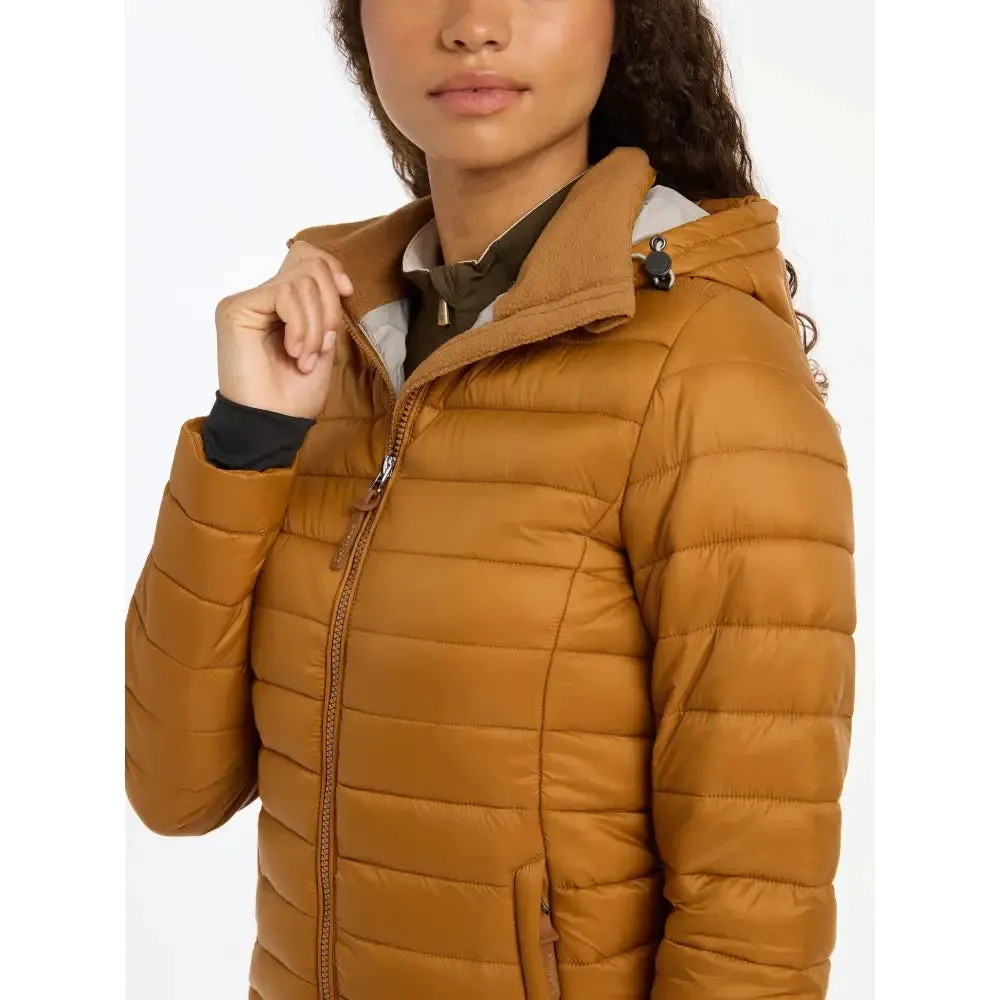 Lemieux Tilly Hooded Puffer Jacket Ginger