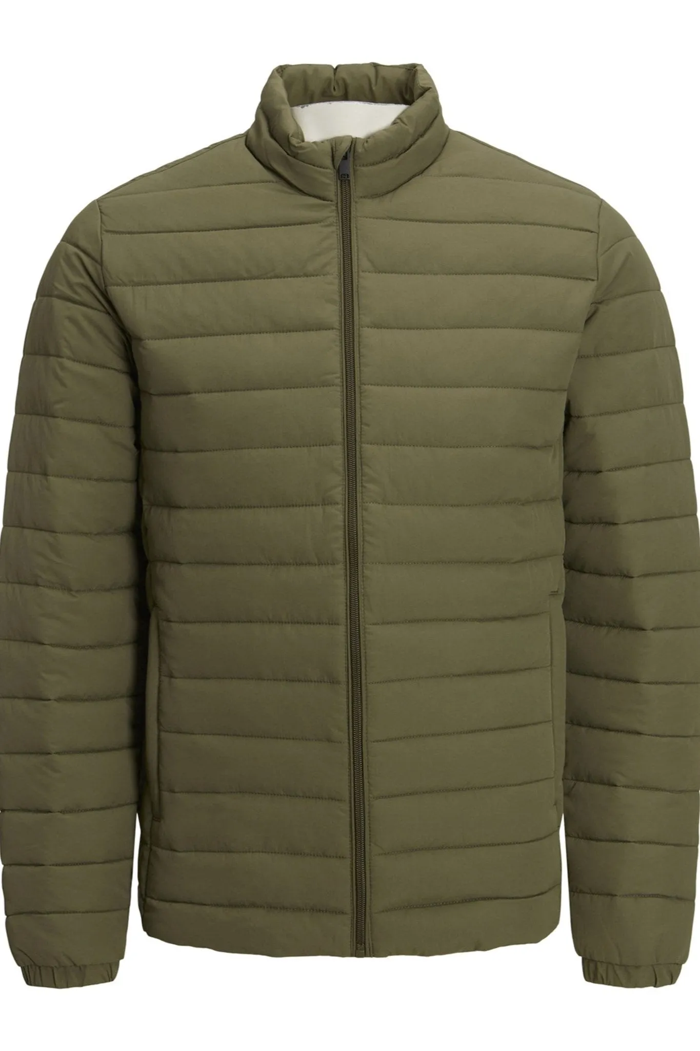 Light Puffer Jacket - Oliven