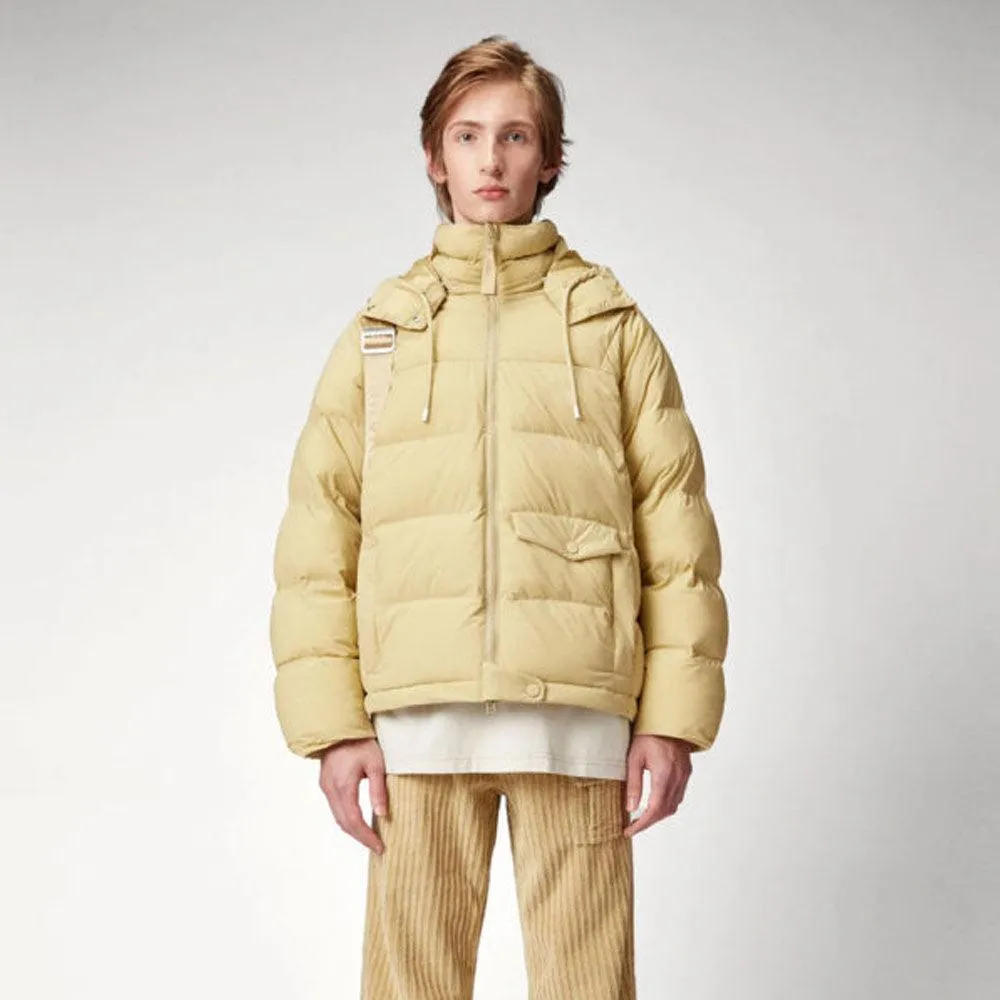 Men’s Yellow Puffer Jacket