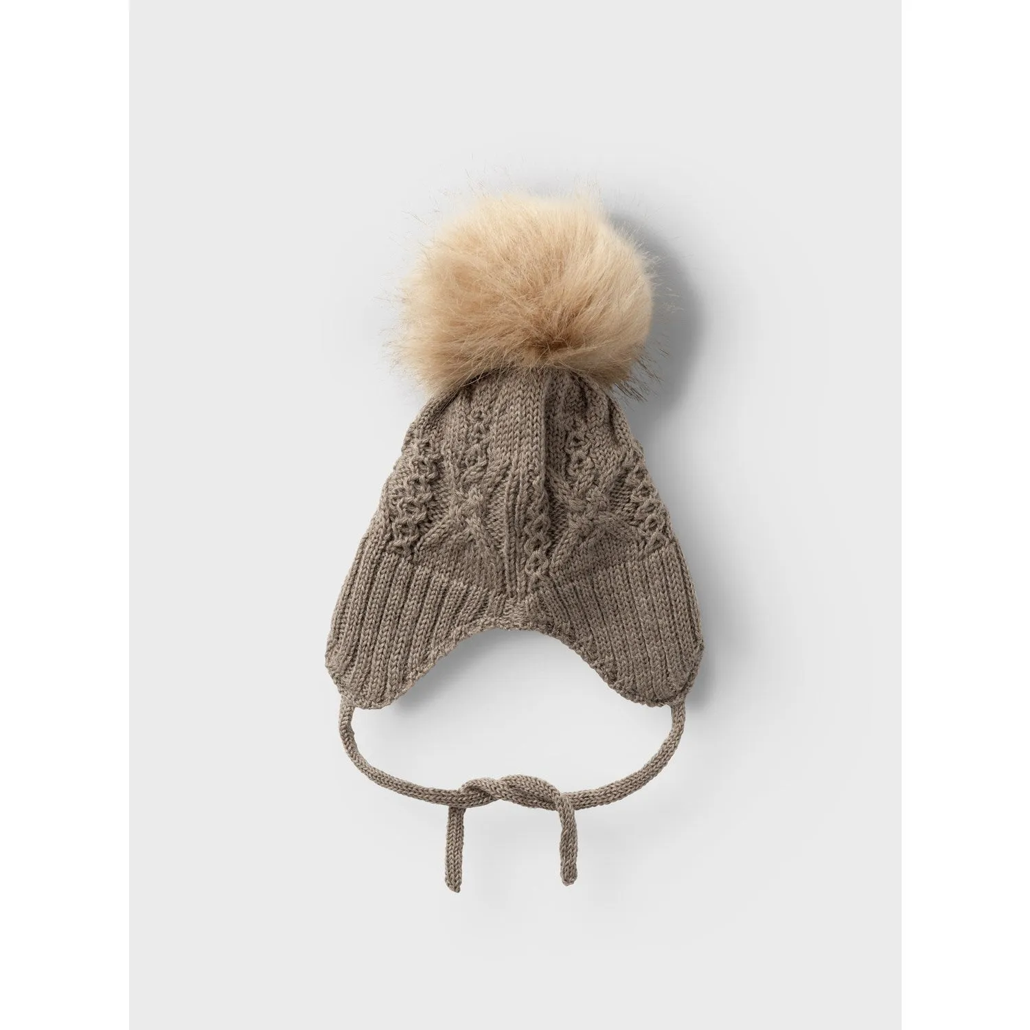 Name It Walnut Wrilla Wool Knit Hat