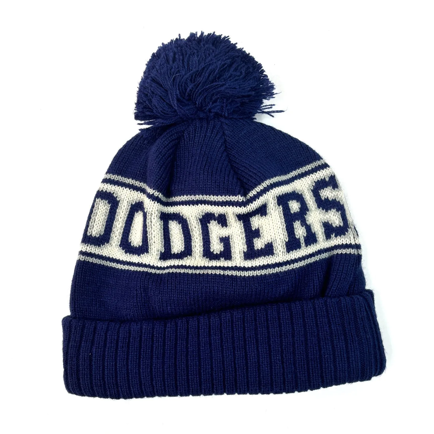 NEW ERA Los Angeles Dodgers Retro Pom Knit Beanie