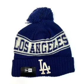 NEW ERA Los Angeles Dodgers Retro Pom Knit Beanie