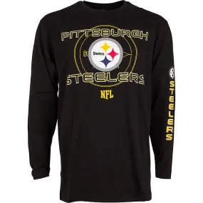 NFL Long Snap Long Sleeve Tee Mens - Pittsburgh Steelers - XXL