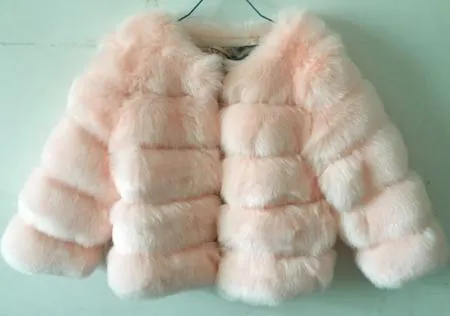 S-3XL Mink Coats Women 2017 Winter New Fashion Pink FAUX Fur Coat Elegant Thick Warm Outerwear Fake Fur Jacket Chaquetas Mujer