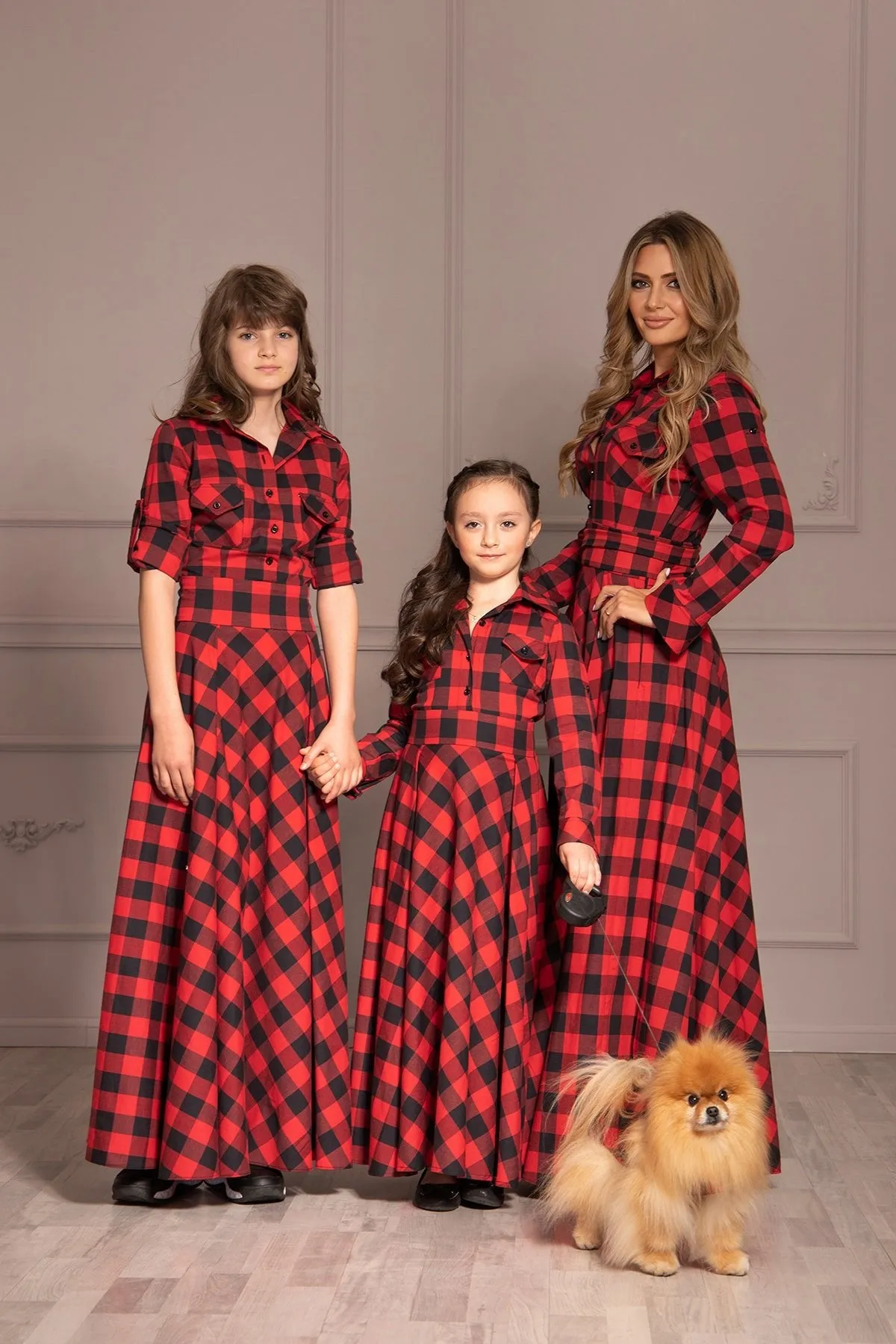 TARTAN GIRL DRESS