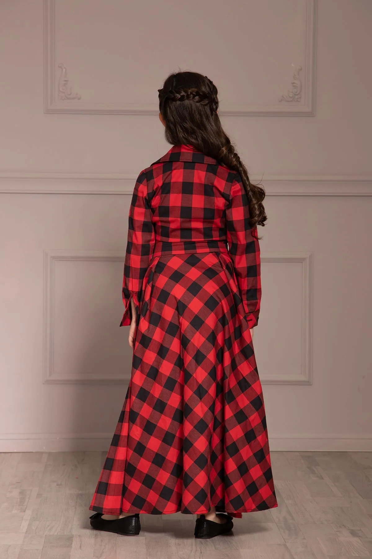 TARTAN GIRL DRESS