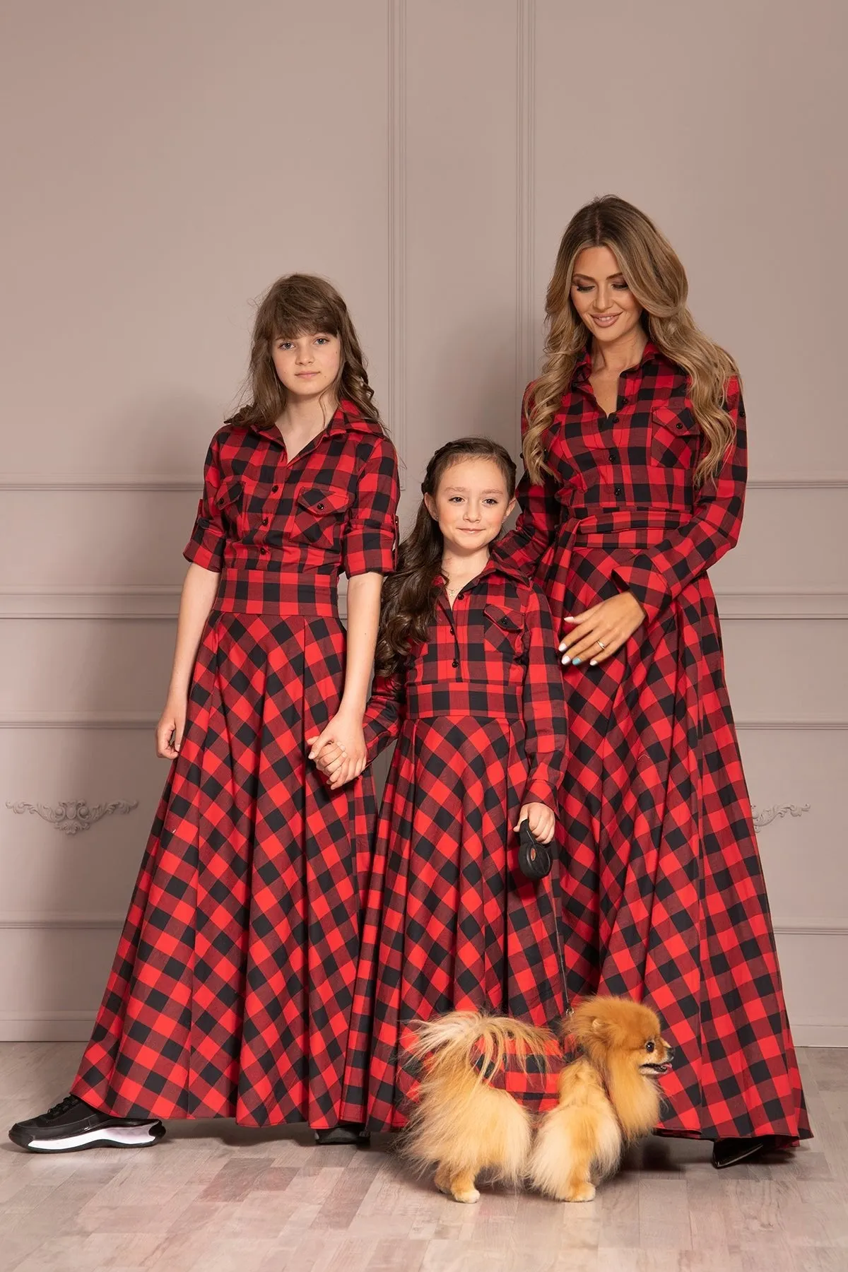 TARTAN GIRL DRESS