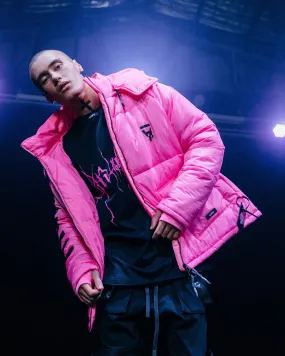 The Anti Order Hyphen ATD Puffer Jacket Lethal Pink