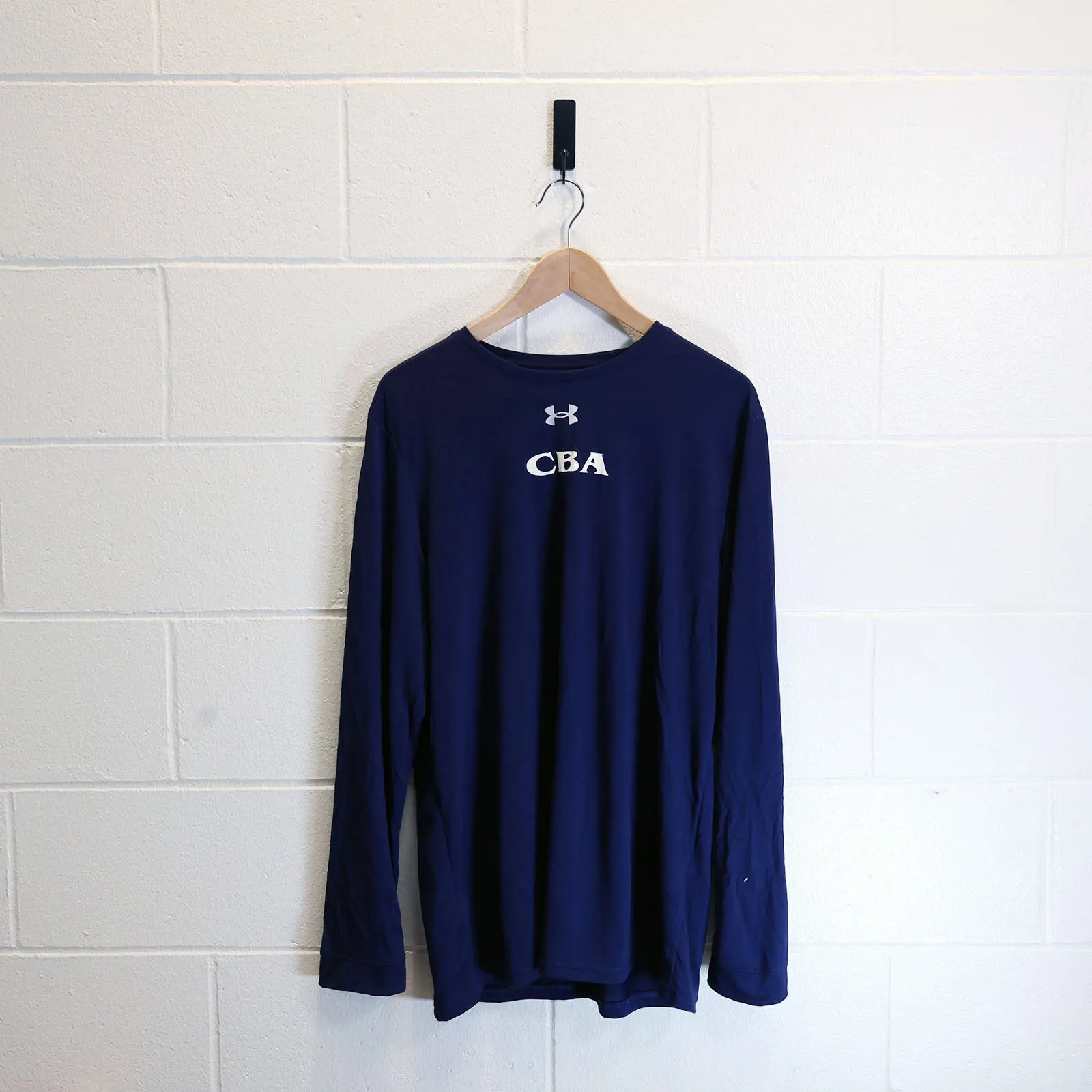 Under Armour Long Sleeve Navy T-Shirt