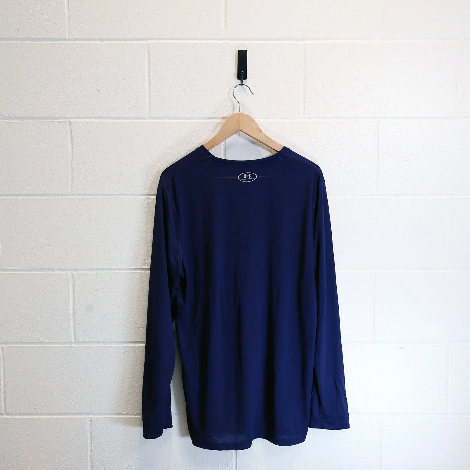 Under Armour Long Sleeve Navy T-Shirt